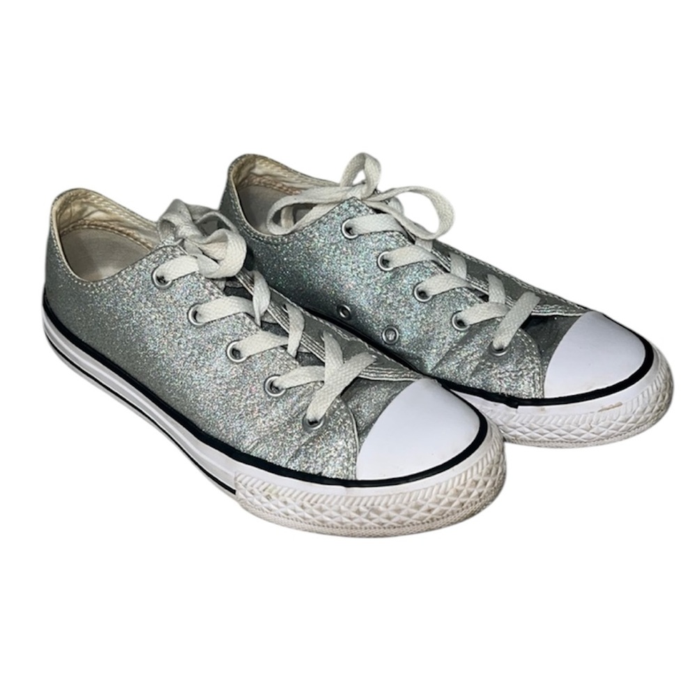 Converse All Star Glitter Sparkle Shoes Size 2
